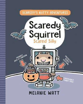 Melanie Watt - Scaredy Squirrel Scared Silly: (A Graphic Novel), Inbunden
