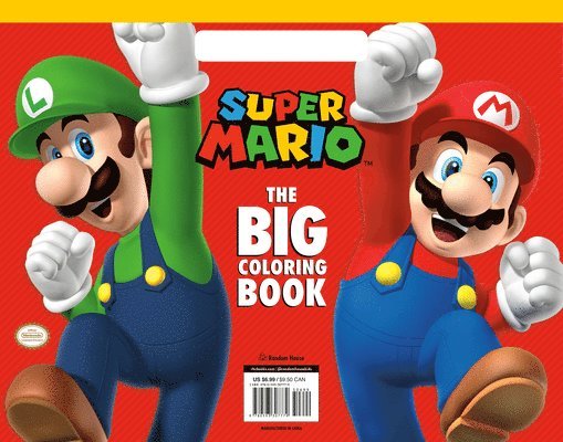 Super Mario: The Big Coloring Book (Nintendo) 1