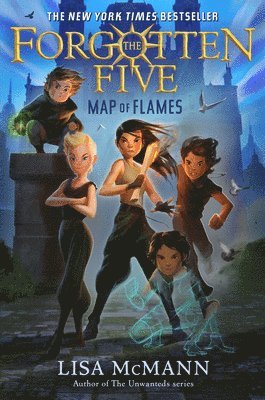 Lisa McMann - Map of Flames (The Forgotten Five, Book 1), Inbunden
