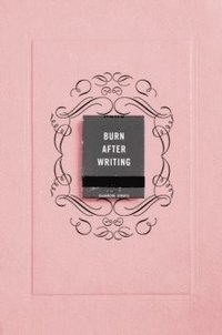 bokomslag Burn After Writing (Pink)