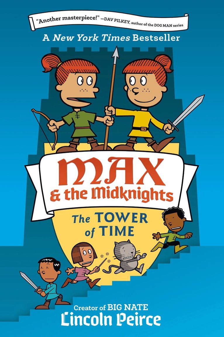 Lincoln Peirce - Max and the Midknights, Häftad