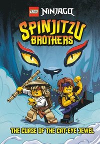 bokomslag Spinjitzu Brothers #1: The Curse of the Cat-Eye Jewel (Lego Ninjago)
