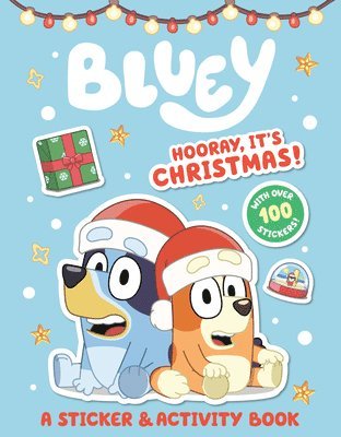 bokomslag Bluey: Hooray, It's Christmas!: A Sticker & Activity Book