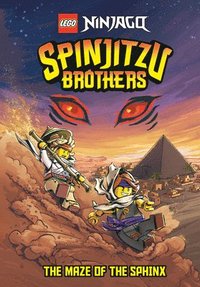 bokomslag Spinjitzu Brothers #3: The Maze of the Sphinx (Lego Ninjago)