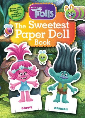 The Sweetest Paper Doll Book (DreamWorks Trolls) 1
