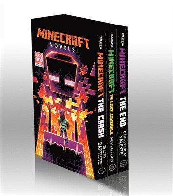 bokomslag Minecraft Novels 3-Book Boxed: Minecraft: The Crash, the Lost Journals, the End