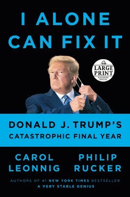 bokomslag I Alone Can Fix It