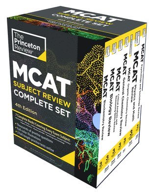 Princeton Review MCAT Subject Review Complete Box Set, 4th Edition 1