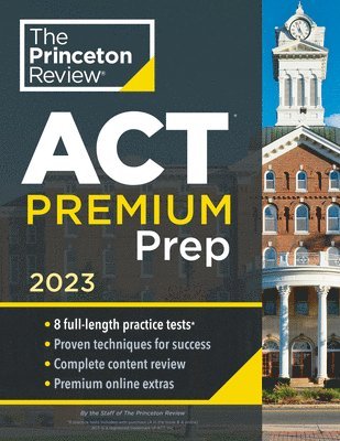 bokomslag Princeton Review ACT Premium Prep, 2023