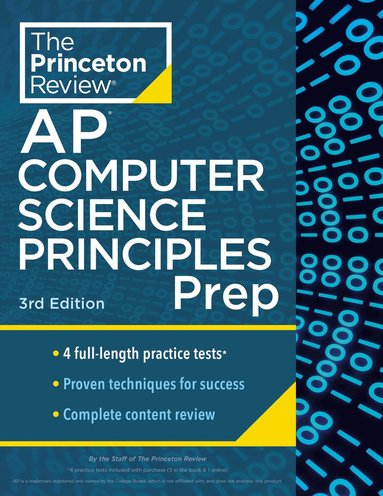 bokomslag Princeton Review AP Computer Science Principles Prep, 2024
