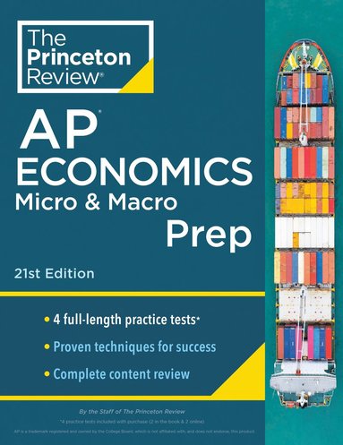 bokomslag Princeton Review AP Economics Micro & Macro Prep, 2024