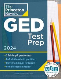bokomslag Princeton Review GED Test Prep, 2024