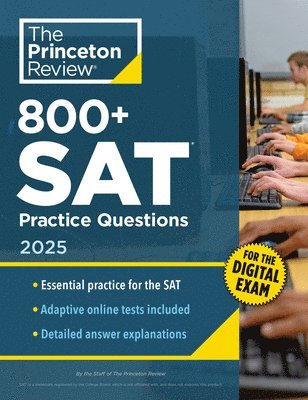 bokomslag 800+ SAT Practice Questions, 2025