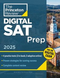 bokomslag Princeton Review Digital SAT Prep, 2025
