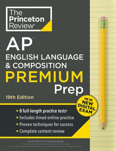 bokomslag Princeton Review AP English Language & Composition Premium Prep
