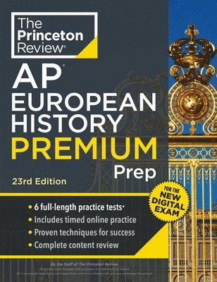 bokomslag Princeton Review AP European History Premium Prep