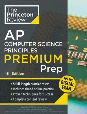 Princeton Review - Princeton Review AP Computer Science Principles Premium Prep, 4th Edition, Häftad