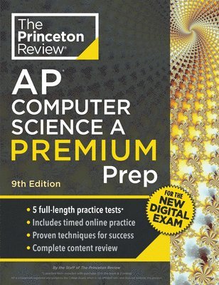 bokomslag Princeton Review AP Computer Science a Premium Prep, 9th Edition: 5 Practice Tests + Digital Practice Online + Content Review