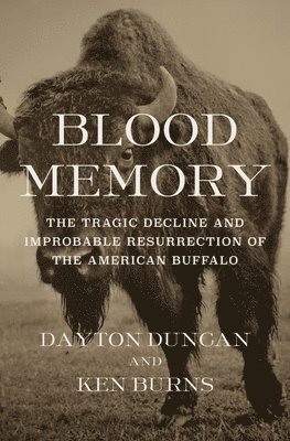 Dayton Duncan, Kenneth Burns - Blood Memory: The Tragic Decline and Improbable Resurrection of the American Buffalo, Inbunden