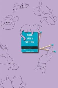 bokomslag Burn After Writing (Purple with Cats)