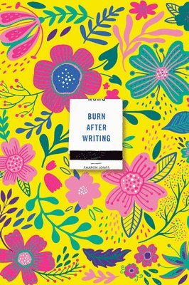 Sharon Jones - Burn After Writing (Floral 2.0), Häftad