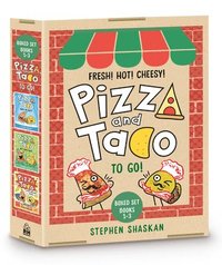 bokomslag Pizza and Taco to Go! 3-Book Boxed Set: Books 1-3 (a Graphic Novel Boxed Set)