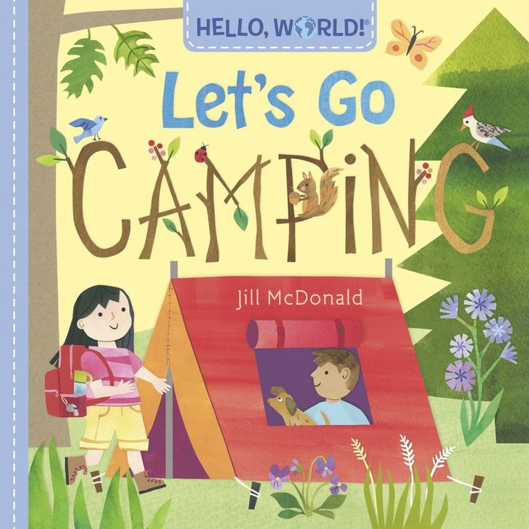 Jill McDonald - Hello, World! Let's Go Camping, Kartonnage