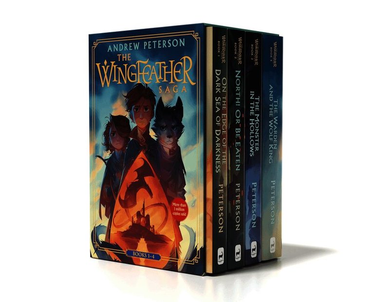 Andrew Peterson - Wingfeather Saga Boxed Set: On the Edge of the Dark Sea of Darkness; North! or Be Eaten; The Monster in the Hollows; The Warden and the Wolf King, Häftad