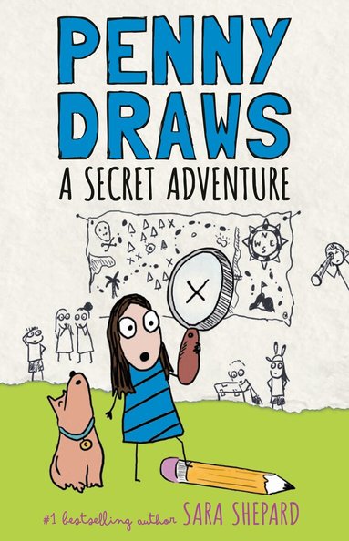 Sara Shepard - Penny Draws a Secret Adventure, Inbunden