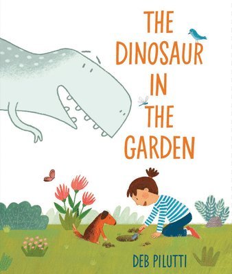 Dinosaur In The Garden 1