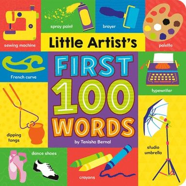 bokomslag Little Artist's First 100 Words
