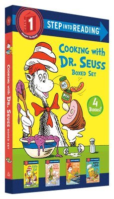 Cooking with Dr. Seuss Step Into Reading 4-Book Boxed Set: Cooking with the Cat; Cooking with the Grinch; Cooking with Sam-I-Am; Cooking with the Lora 1