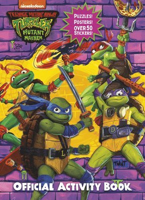bokomslag Teenage Mutant Ninja Turtles: Mutant Mayhem: Official Activity Book