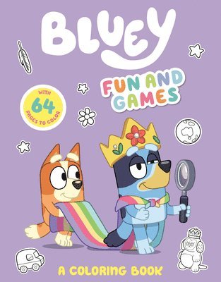 Penguin Young Readers Licenses - Bluey: Fun and Games: A Coloring Book, Häftad