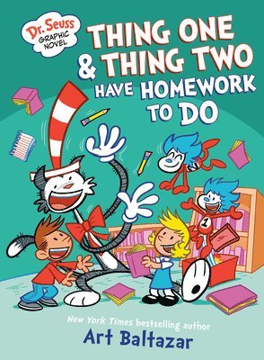 bokomslag Dr. Seuss Graphic Novel: Thing One and Thing Two Have Homework to Do: A Cat in the Hat Story