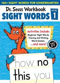 bokomslag Dr. Seuss Sight Words Level 1 Workbook: A Sight Words Workbook for Kindergarten (120+ Words, Games & Puzzles, Activity Fun, and More)