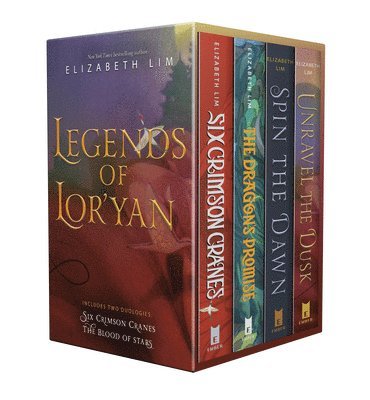 Legends of Lor'yan 4-Book Boxed Set: Six Crimson Cranes; The Dragon's Promise; Spin the Dawn; Unravel the Dusk 1