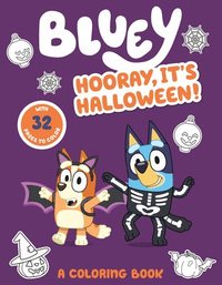 bokomslag Bluey: Hooray, It's Halloween!: A Coloring Book
