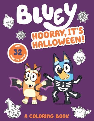 Bluey: Hooray, It's Halloween!: A Coloring Book 1