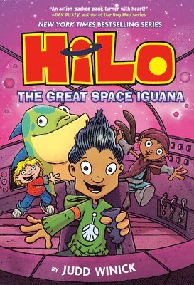 Judd Winick - Hilo Book 11: The Great Space Iguana, Inbunden