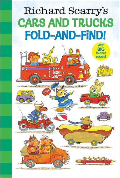 Richard Scarry - Richard Scarry's Cars and Trucks Fold-and-Find!, Inbunden