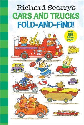 bokomslag Richard Scarry's Cars and Trucks Fold-and-Find!