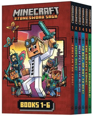 Minecraft Stonesword Saga Chapter Book Boxed Set (Minecraft Stonesword Saga) 1