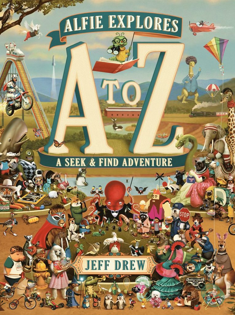 Jeff Drew - Alfie Explores A to Z, Inbunden