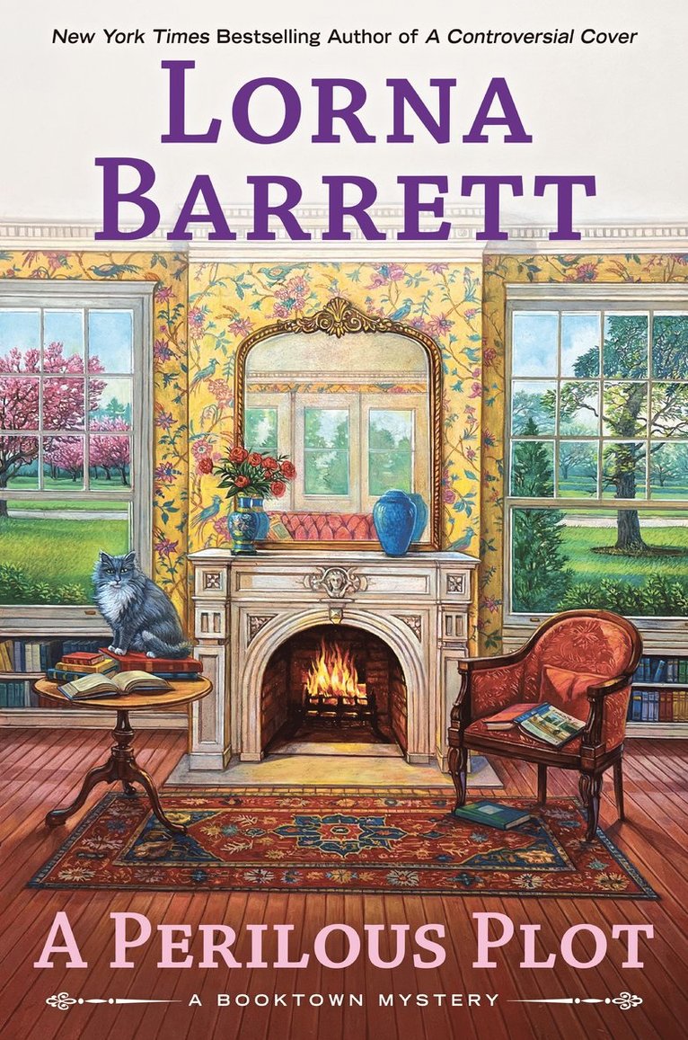 Lorna Barrett - Perilous Plot, Inbunden