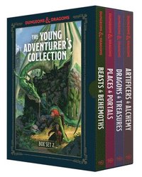 bokomslag The Young Adventurer's Collection Box Set 2 (Dungeons & Dragons 4-Book Boxed Set): Beasts & Behemoths, Dragons & Treasures, Places & Portals, Artifice