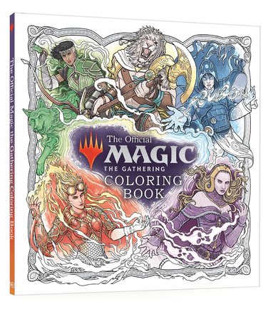 Official Magic: The Gathering Licensed - Official Magic: The Gathering Coloring Book, Häftad