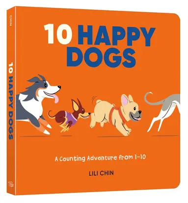 Lili Chin - Ten Happy Dogs, Kartonnage