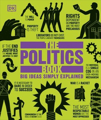 DK, Dk - The Politics Book: Big Ideas Simply Explained, Inbunden
