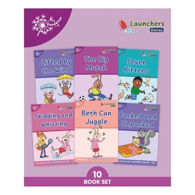 Phonic Books Dandelion Launchers Extras Stages 16-20: Simple Two-Syllable Words and Suffixes 1